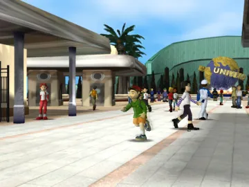 Universal Studios Theme Park Adventure screen shot game playing
